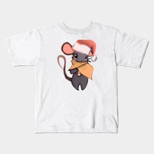 Cute Rat Drawing Kids T-Shirt